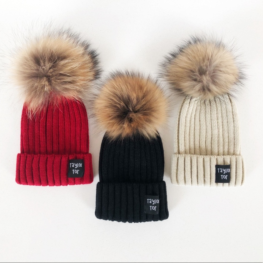 Taylor Tot Fur Pom Pom Trio